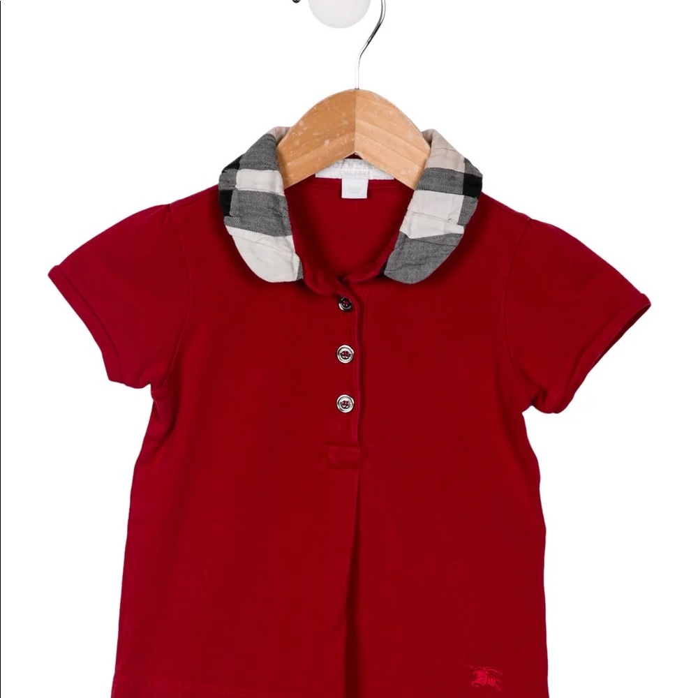 Burberry short sleeve polo shirt